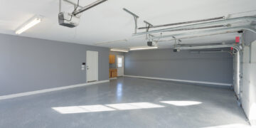 Polyaspartic garage floor coating