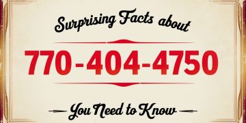 Surprising Facts About 770-404-4750