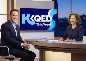 David Spark and Carla Marinucci hosting KQED This Week