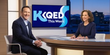 David Spark and Carla Marinucci hosting KQED This Week